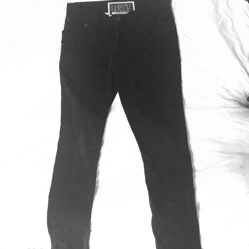 LEVI’S BLACK SUPER SKINNY 510 JEANS